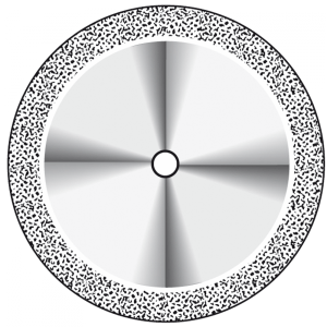 NTI Diamond Disc for Plaster with Sintered Rim